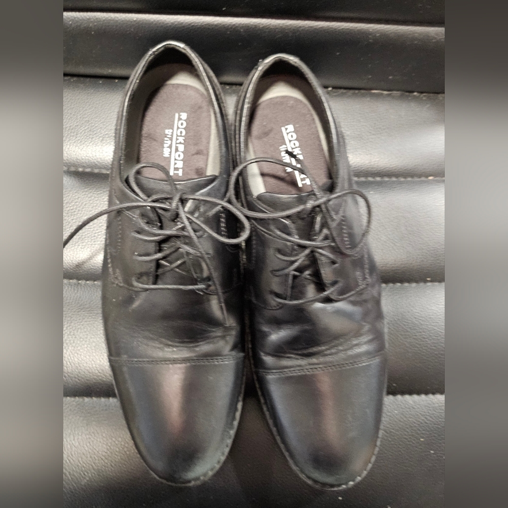 Rockport Men's Style Leader 2 Apron Toe Oxford Size 7.5  M  Like New Wit…